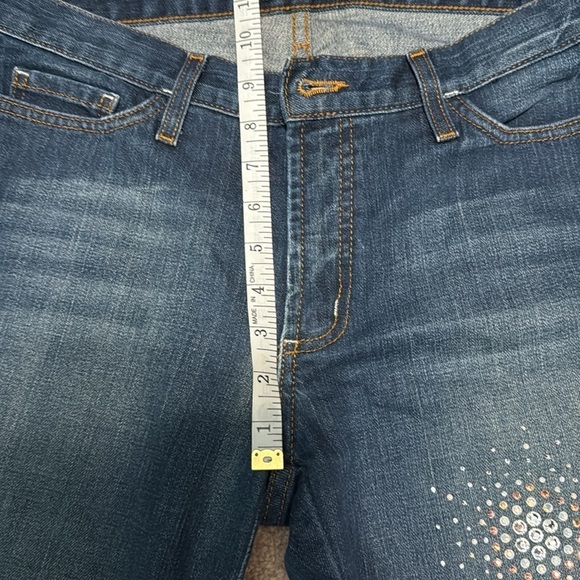 Karen Kane starburst rhinestone jeans size 8 - Picture 9 of 10